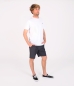 Preview: Produktbild Hurley H2O Dri Cole Walkshorts black schwarz Ansicht vorne schräg getragen Model ganz abgebildet