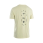 Preview: Produktbild ION Shirt Vibes SS Men Dirty-Sand Gelb Ansicht Rückseite