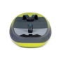 Preview: Produktbild Duotone Wingboard Sky Style 2024 lime/dark-grey Brett liegend Oberseite oben Ansicht hinten