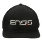 Preview: Produktbild Ensis Cap Logo Snapback Schwarz Ansicht Vorne