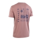 Preview: Produktbild ION Shirt Mood SS utah-red/rot Ansicht Rückseite