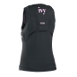 Preview: Produktbild ION Prallschutzweste Vest Ivy FZ Women Schwarz 2022 Ansicht schräg hinten