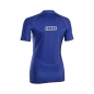 Preview: Produktbild ION Wetshirt Rashguard SS Damen Concord Blue Ansicht schräg hinten