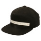 Preview: Produktbild Mystic Cael Cap Snapback Schwarz Ansicht Schräg Vorne