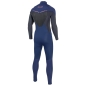 Preview: Produktbild ProLimit Neoprenanzug Herren Fusion Steamer 4/3 FreeZip Navy Ansicht schräg hinten