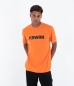 Preview: Produktbild Hurley Hawaii SS Tee T-Shirt Totally Orange Ansicht getragen vorne