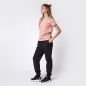 Preview: Produktbild Mystic Shirt Brand Season Tee Women Flamingo Coral/Rosa Ansicht Vorderseite schräg getragen