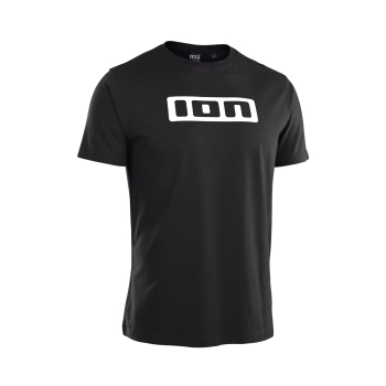 Produktbild ION Logo Shirt Schwarz Ansicht Vorderseite