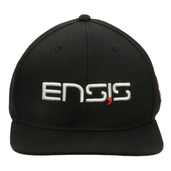 Produktbild Ensis Cap Logo Snapback Schwarz Ansicht Vorne