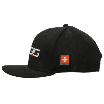 Produktbild Ensis Cap Logo Snapback Schwarz Ansicht Seite
