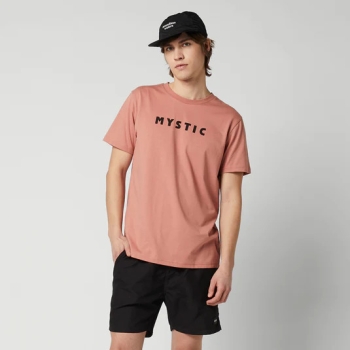 Produktbild Mystic Icon Tee Shirt Men Dusty Pink/Rosa Ansicht Vorderseite getragen