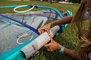 Produktbild ION Mast/Board-Protector Mastprotektor Windsurf Montageaufnahme