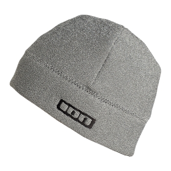 Produktbild ION Neoprenbeanie Wooly Grey Melange Grau Ansicht schräg vorne