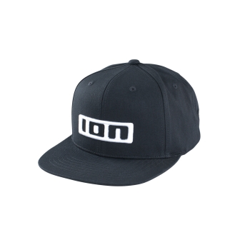 Produktbild ION Cap Logo Schwarz Ansicht schräg vorne