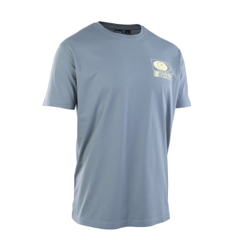 Produktbild ION Shirt Plam Huggers SS Men atlantic-blue/blau Ansicht Vorderseite