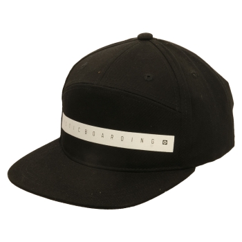 Produktbild Mystic Cael Cap Snapback Schwarz Ansicht Schräg Vorne