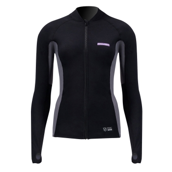Preview: Produktbild ProLimit Quickdry Jacke Damen Lavender Ansicht geschlossen vorne