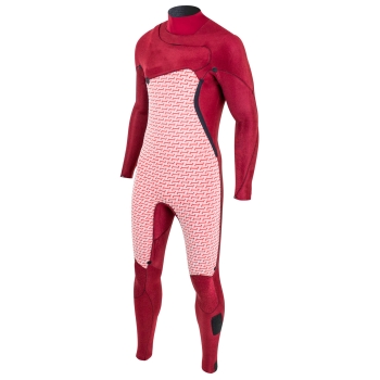 Produktbild ProLimit Neoprenanzug Herren Mercury Free-x 6/4 Black/Schwarz Frontzip Ansicht Innenseite schräg vorne