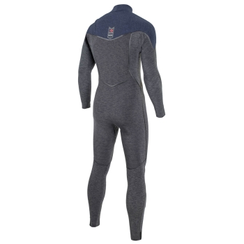 Produktbild ProLimit Neoprenanzug Herren Mercury Free-x 6/4 Black/Blue Frontzip Ansicht schräg hinten
