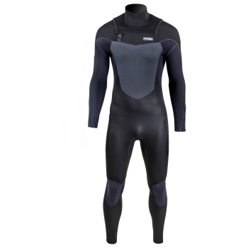 Produktbild ProLimit Neoprenanzug Herren Fusion Steamer 4/3 FreeZip Black Ansicht vorne