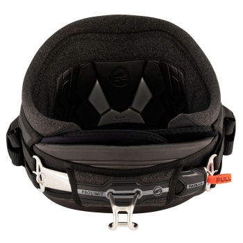 Preview: Produktbild Prolimit Kitehüfttrapez HAWK Black 2024 Ansicht hinten leicht nach unten gekippt