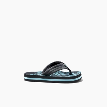 Produktbild Reef Kids Ahi Aquifer Palm Ansicht rechter Schuh Außenseite