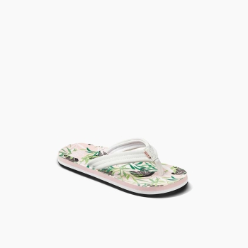 Produktbild Reef Kids Ahi Zebra Ansicht rechter Schuh schräg vorne