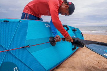 Produktbild Starboard Touring Deluxe Lite SUP Detailsansicht Unterseite