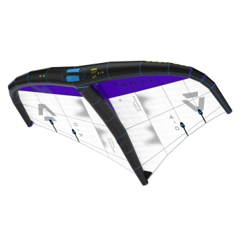 Produktbild Duotone Float 2025 Wing undyed violet Ansicht Unterseite schräg