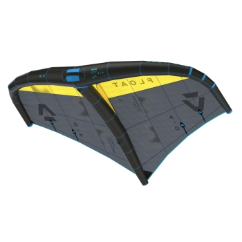 Produktbild Duotone Float 2025 Wing anthracite yellow Ansicht Unterseite schräg 