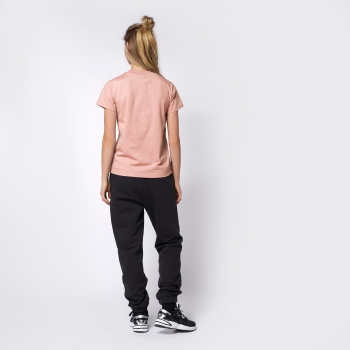 Produktbild Mystic Shirt Brand Season Tee Women Flamingo Coral/Rosa Ansicht Rückseite getragen