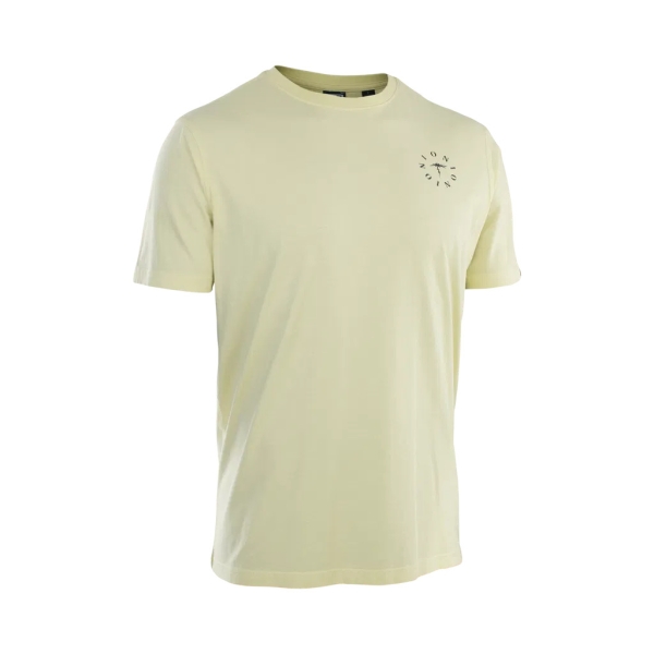 Produktbild ION Shirt Vibes SS Men Dirty-Sand Gelb Ansicht Vorderseite