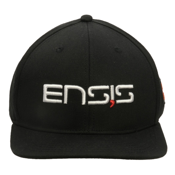 Produktbild Ensis Cap Logo Snapback Schwarz Ansicht Vorne