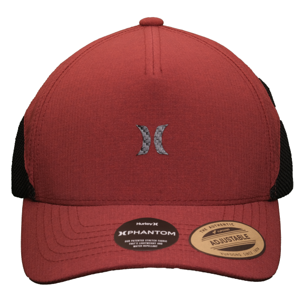 Produktbild Hurley Cap Phantom Mission Rot Ansicht Vorne