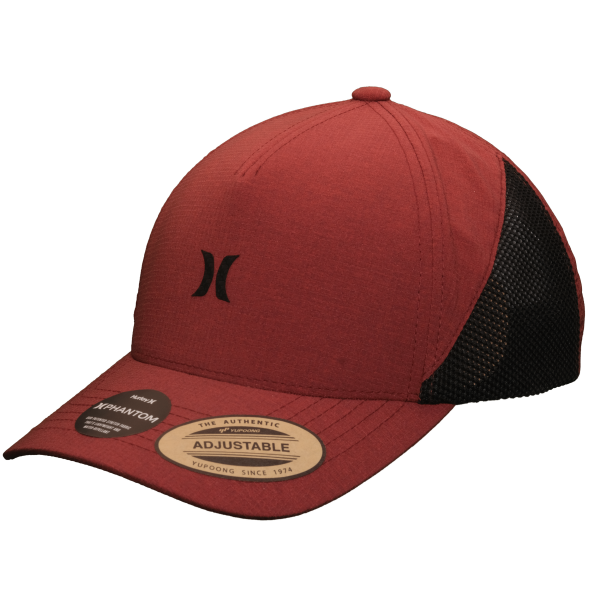 Produktbild Hurley Cap Phantom Mission Rot Ansicht Schräg Vorne