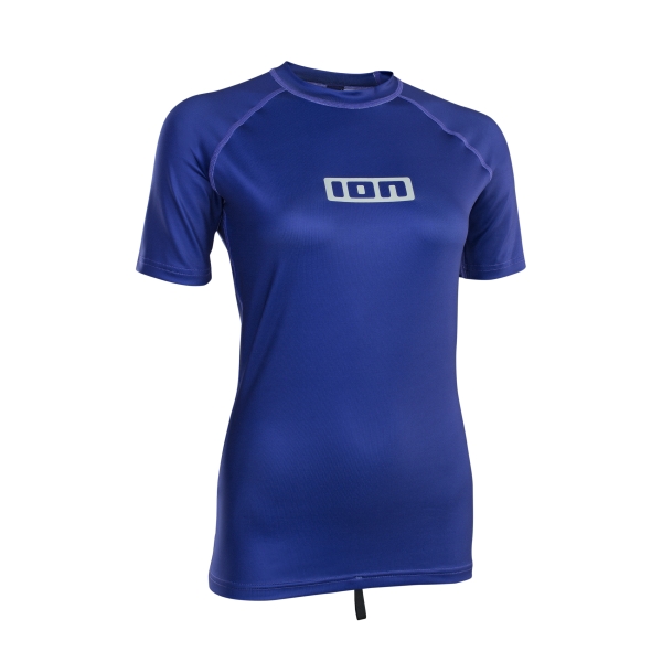 Produktbild ION Wetshirt Rashguard SS Damen Concord Blue Ansicht schräg vorne