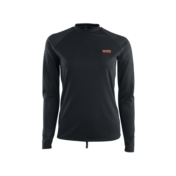 aProduktbild ION Wetshirt LS Damen Black Ansicht vorne
