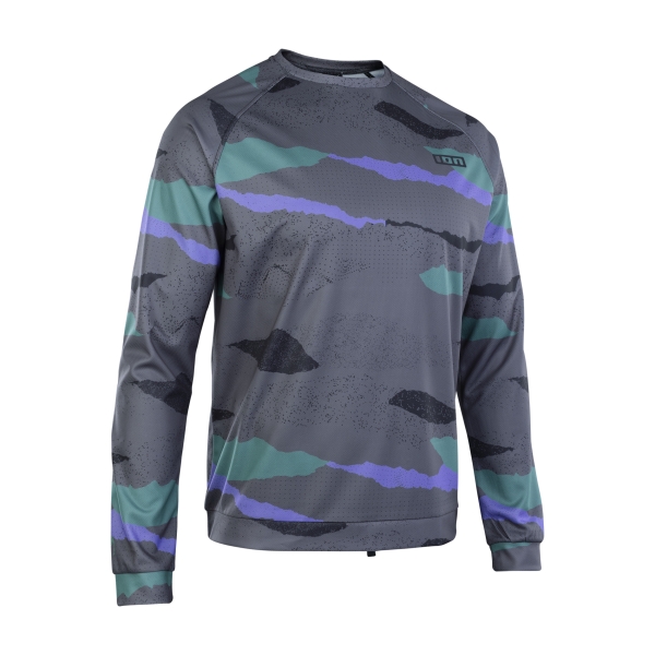 Produktbild ION Wetshirt LS Men Dark Collage Ansicht schräg vorne