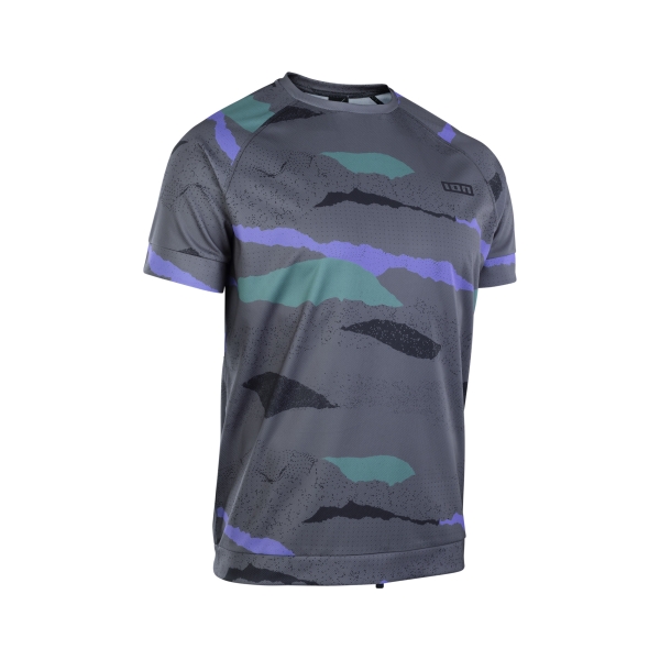 Produktbild ION Wetshirt SS Men Dark Collage Ansicht schräg vorne