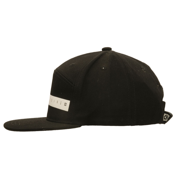 Produktbild Mystic Cael Cap Snapback Schwarz Ansicht Seite