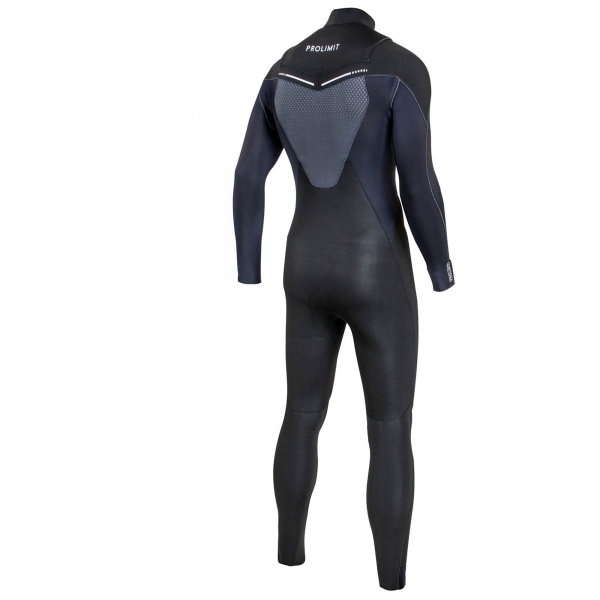Produktbild ProLimit Neoprenanzug Herren Fusion Steamer 4/3 FreeZip Black Ansicht schräg hinten