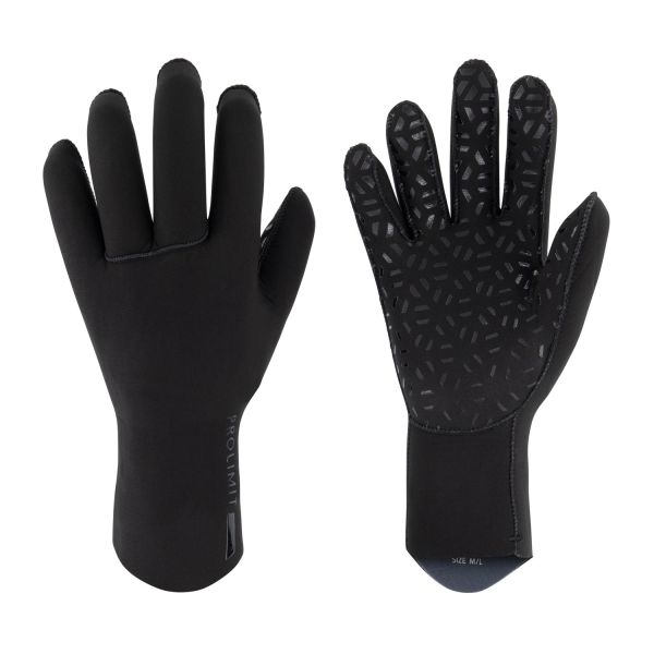 Produktbild ProLimit Neoprenhandschuh Q-Glove X-Stretch 3.0 Winter schwarz Übersicht Vorderseite und Rückseite