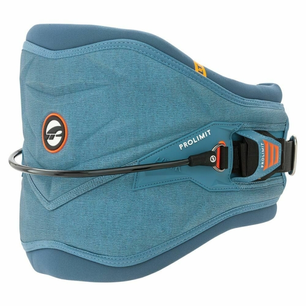 Produktbild ProLimit Kitehüfttrapez HAWK Blue Orange Ansicht schräg vorne
