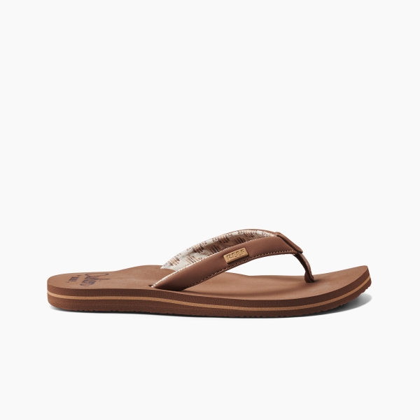 Produktbild Reef Damen Cushion Sands Espresso Ansicht rechter Schuh Außenseite