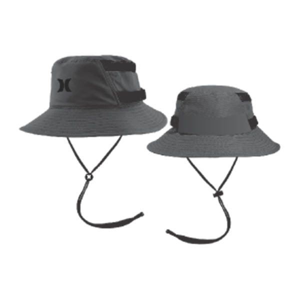 Produktbild Hurley 1999 Boonie Sonnenhut Black Schwarz Kinnband Übersicht