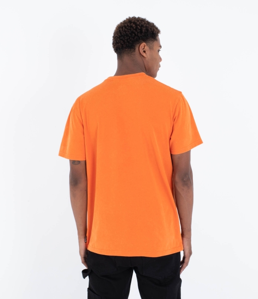 Produktbild Hurley Hawaii SS Tee T-Shirt Totally Orange Ansicht getragen Rückseite
