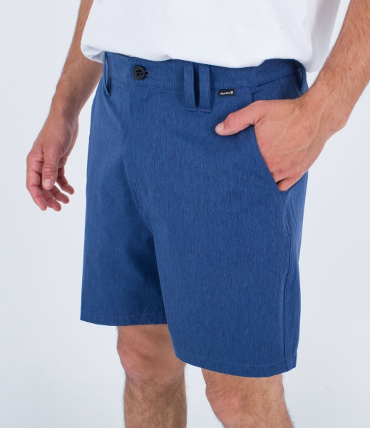 Produktbild Hurley Phantom Heather Walkshort Obsidian Blau Boardshort Ansicht schräg vorne