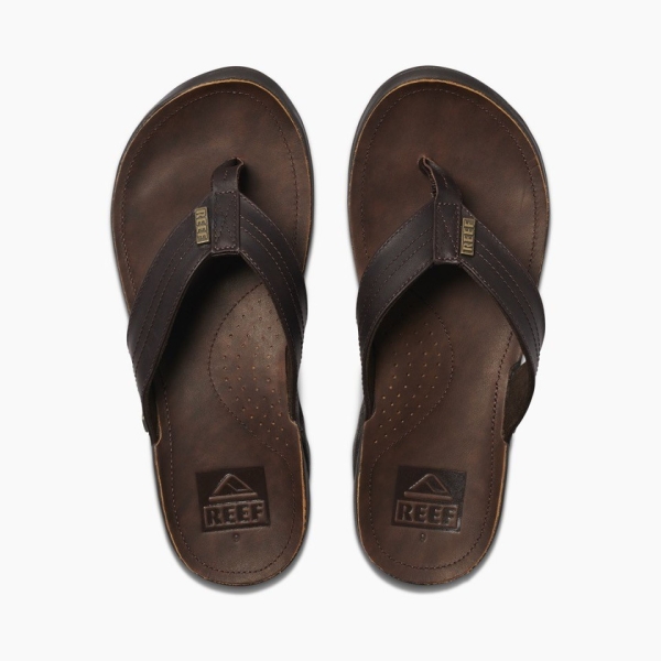 Reef Herren 'J-Bay' - Dark Brown/Dark Brown